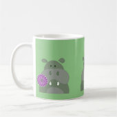 hippo gooit een bloesje koffiemok (Links)