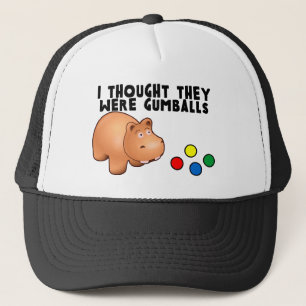 Hippo Gumballs Trucker Pet