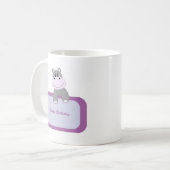 Hippo Happy Birthday Koffiemok (Voorkant links)