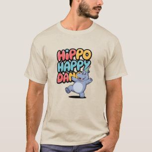 Hippo Happy Dance T-shirt