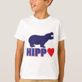 Hippo Heart T-shirt (Voorkant)