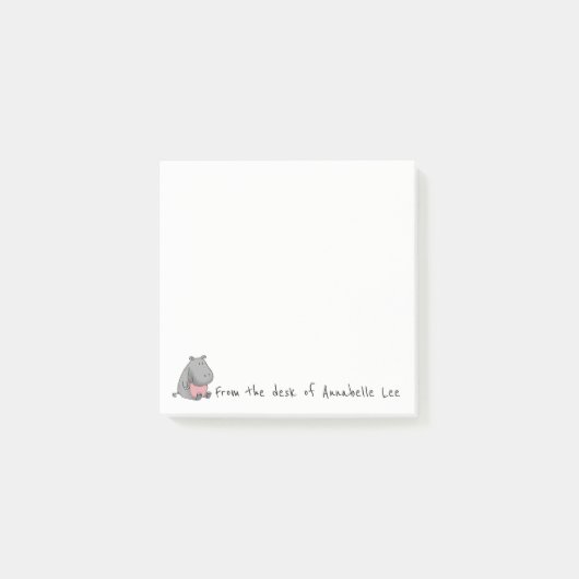 Hippo Helper Post-it® Notes (Voorkant)