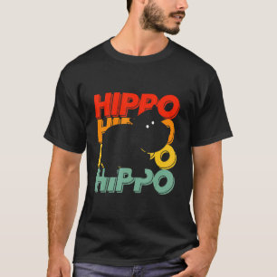 Hippo Hippo voor kinderen Hippo voor meisje Hippo T-shirt