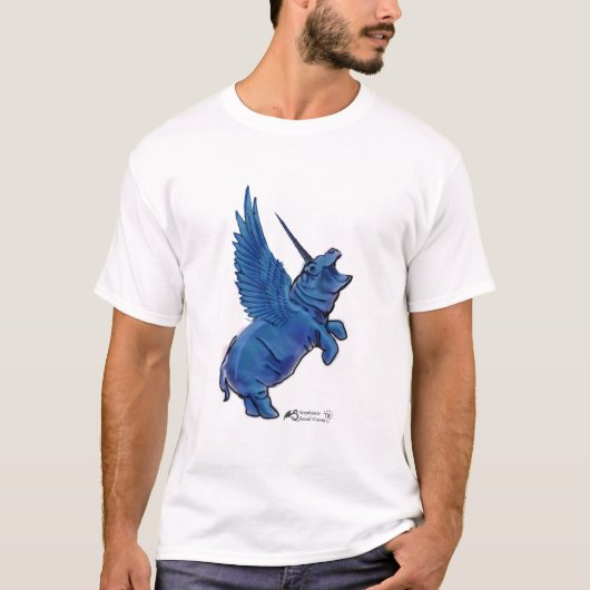 Hippo Hippos Hippopotamus House Blessing Taweret H T-shirt (Voorkant)