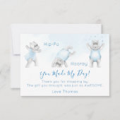 Hippo Hooray Somersault Bedankt (Voorkant)