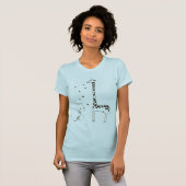 Hippo houdt van Giraffe T-shirt (Voorkant volledig)