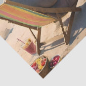 Hippo Hour: cocktails aan het strand en goede tijd Tissuepapier (Detail)