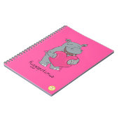 Hippo Hugs Valentijn Day Notitieboek (Linkerzijde)