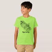 Hippo-Hurray. T-shirt (Voorkant volledig)