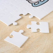 Hippo Ice skating Ice schaatsen Legpuzzel (Zijkant)