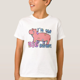 Hippo ik ben de Big Sister TShirt