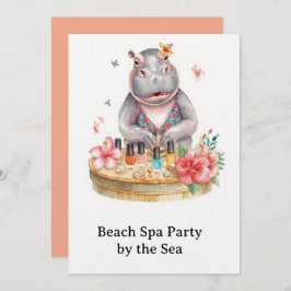 Hippo in Bikini Manicure Coastal Beauty beach spa Kaart