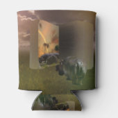 Hippo in de liefde voor het artikelboek, kan stubb blikjeskoeler (Achterkant)