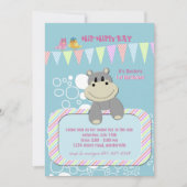 Hippo Invitation Kaart (Voorkant)
