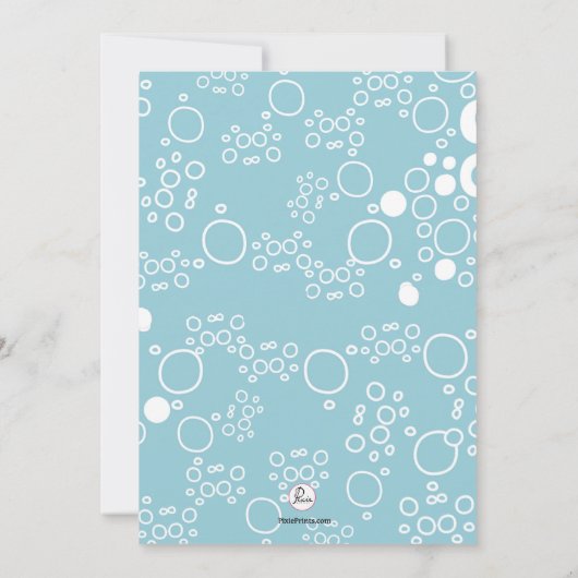 Hippo Invitation Kaart (Achterkant)