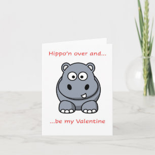 Hippo is voorbij, Happy Valentijnsdag Kaart