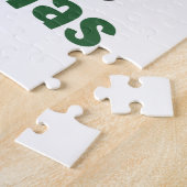 Hippo kerstbrief Winter Dieren Hippos Legpuzzel (Zijkant)