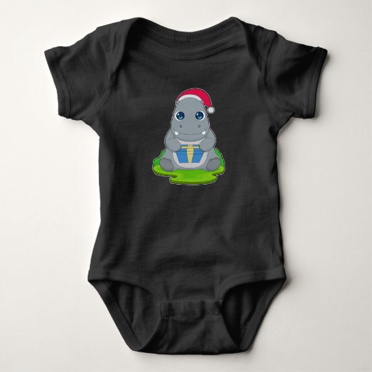 Hippo kerstpakket romper (Voorkant)