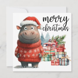 Hippo kerstthema voor Dierenvrienden