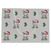 Hippo Kerstwinterdieren Hippos Grote Gift B Groot Cadeauzakje (Achterkant)
