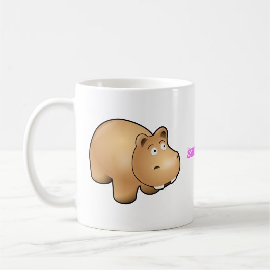 Hippo Koffiemok (Links)