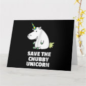 Hippo Liefhebber Cadeau| Mollige Eenhoorn Hippo| C Kaart (Gele Bloem)