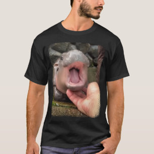 Hippo Liefhebber geschenken, Thailand Shirten, Moo T-shirt