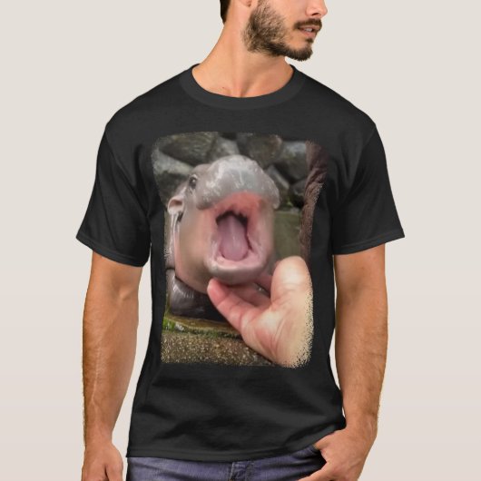 Hippo Liefhebber geschenken, Thailand Shirten, Moo T-shirt (Voorkant)