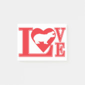HIPPO-LOVE POST-IT® NOTES (Voorkant)