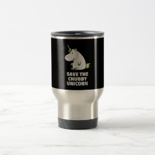 Hippo Lover Gift Chubby Unicorn Hippo Cute Hippo Reisbeker