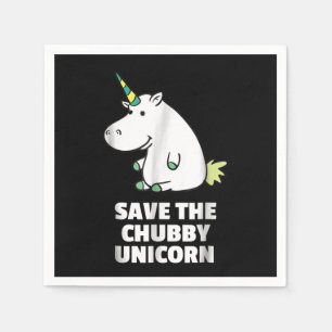 Hippo Lover Gift Chubby Unicorn Hippo Cute Hippo Servet