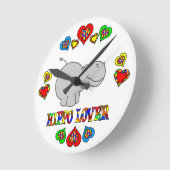Hippo Lover Ronde Klok (Hoek)