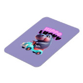 Hippo Lucky Magnet Magneet (Linkerzijde)