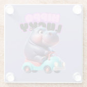 Hippo Lucky Onderzetter (Achterkant)