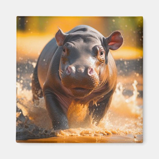 Hippo Magneet (Voorkant)