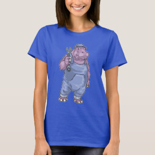 Hippo mechanische moersleutel t-shirt