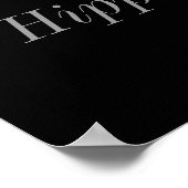Hippo Mond Open Poster (Hoek)