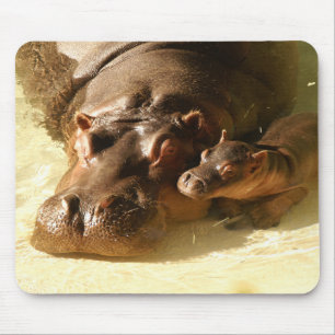 hippo mousepad muismat