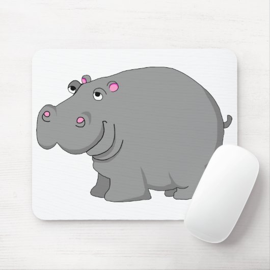 hippo muismat (Met muis)