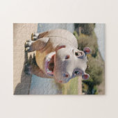 Hippo | nijlpaard legpuzzel (Horizontaal)