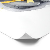 Hippo Oerwoud kinderkamer kunst aan de muur Poster (Hoek)