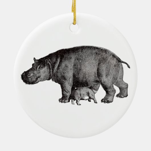 Hippo Ornament (Achterkant)