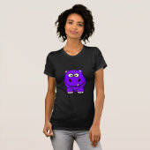 Hippo Paars T-shirt (Voorkant volledig)