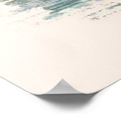 Hippo Painting Hippopotamus Portrait Poster (Hoek)