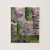 Hippo Photo Collage Legpuzzel (Verticaal)