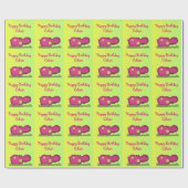 hippo-plezier cadeaupapier (Vlak)