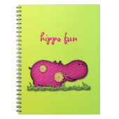 hippo-plezier notitieboek (Voorkant)