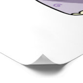 Hippo-pop-amus Funny Hippo Soda Pop Pun Poster (Hoek)