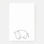 Hippo post aantekeningen post-it® notes (Voorkant)