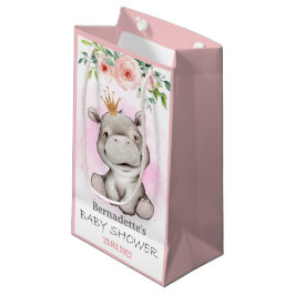 Hippo Princess Wild Safari Baby shower Klein Cadeauzakje